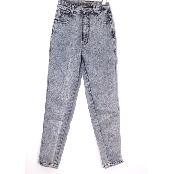 🔥RARE🔥 Jordache 1980s high waisted acid wash jeans - Picture 2 of 6